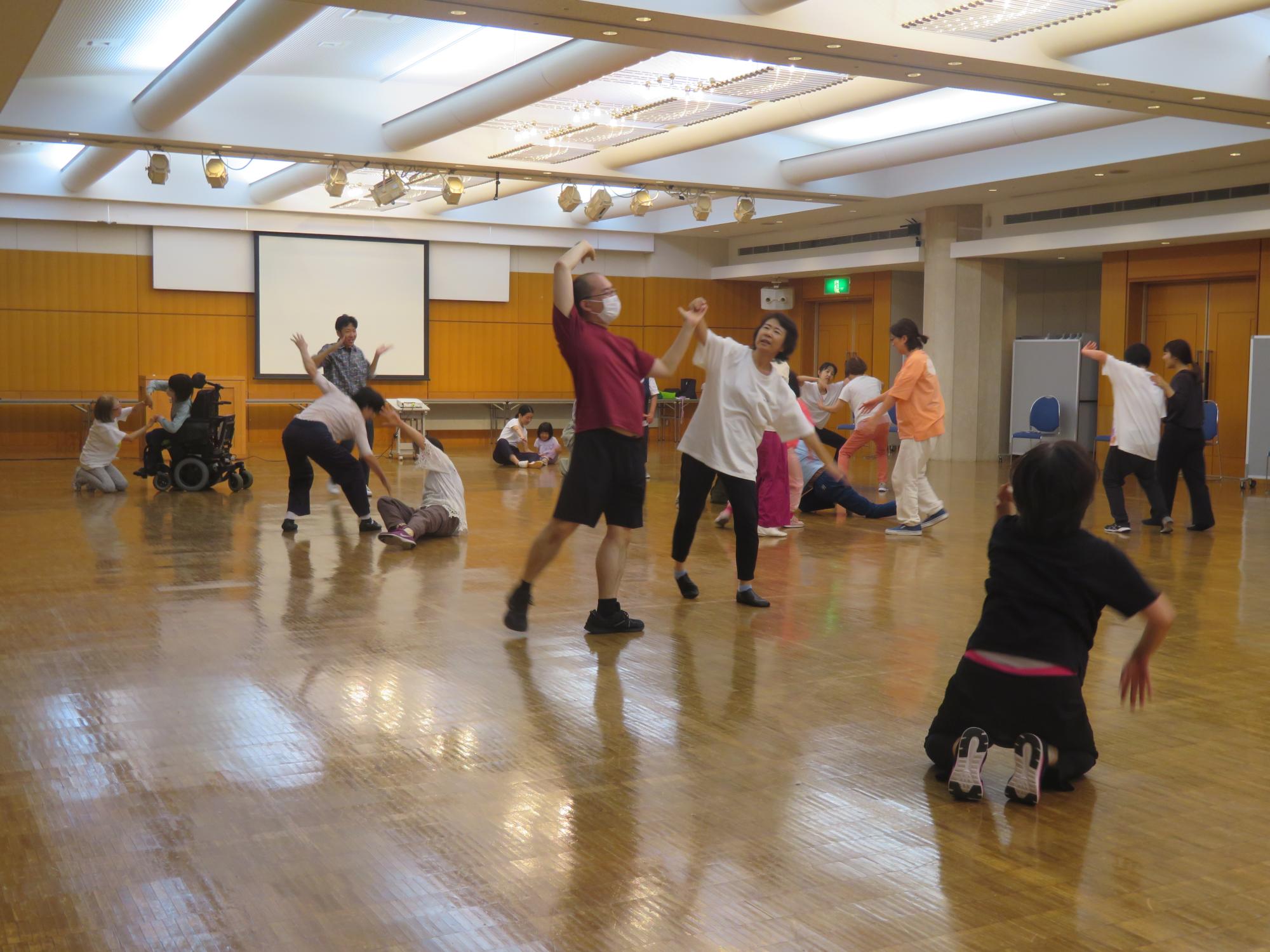 インクルーシブダンスを体験しよう！