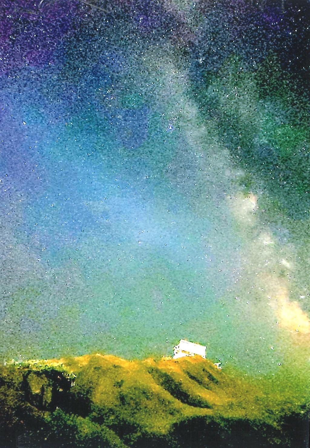 写真:ひがえりできれいなほしを見に行った