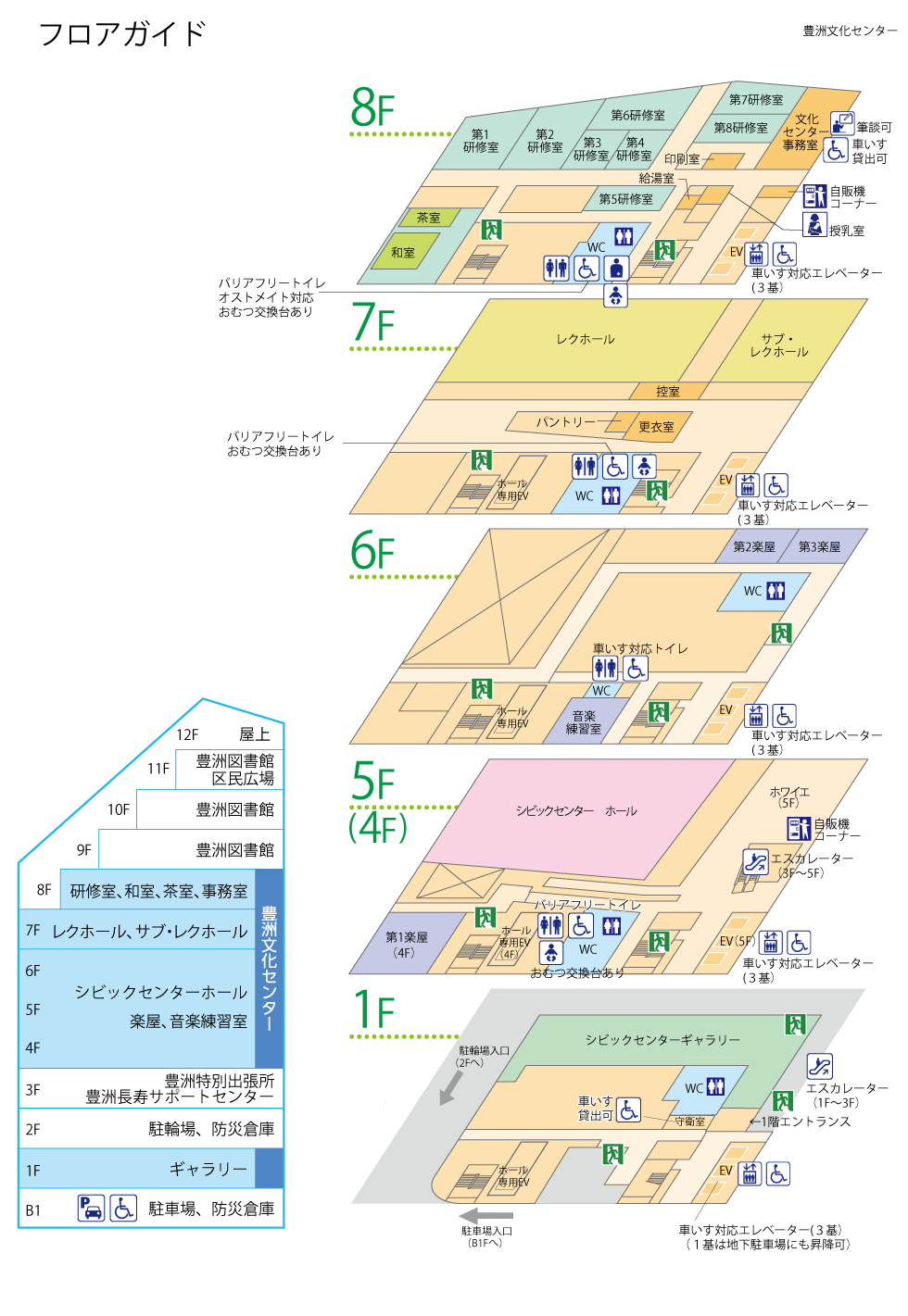 フロアマップ